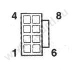 Разъем питания 8pin